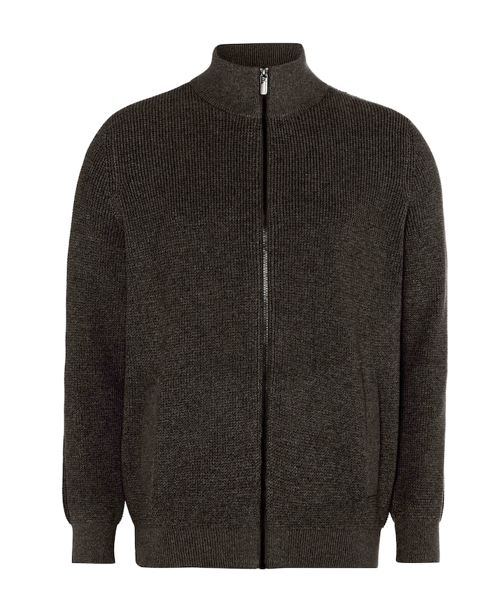 Heren vest bruin