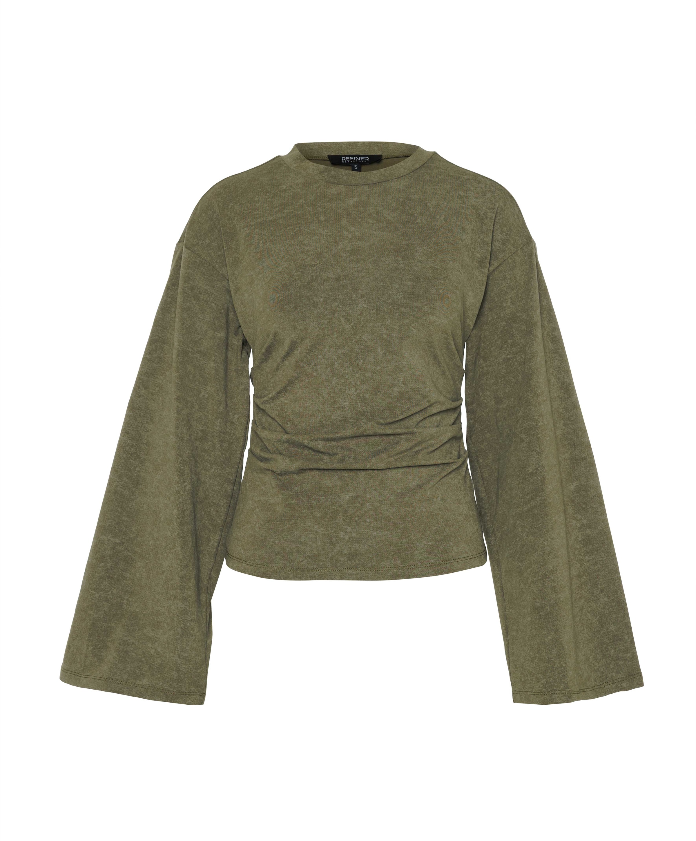 Dames longsleeve groen
