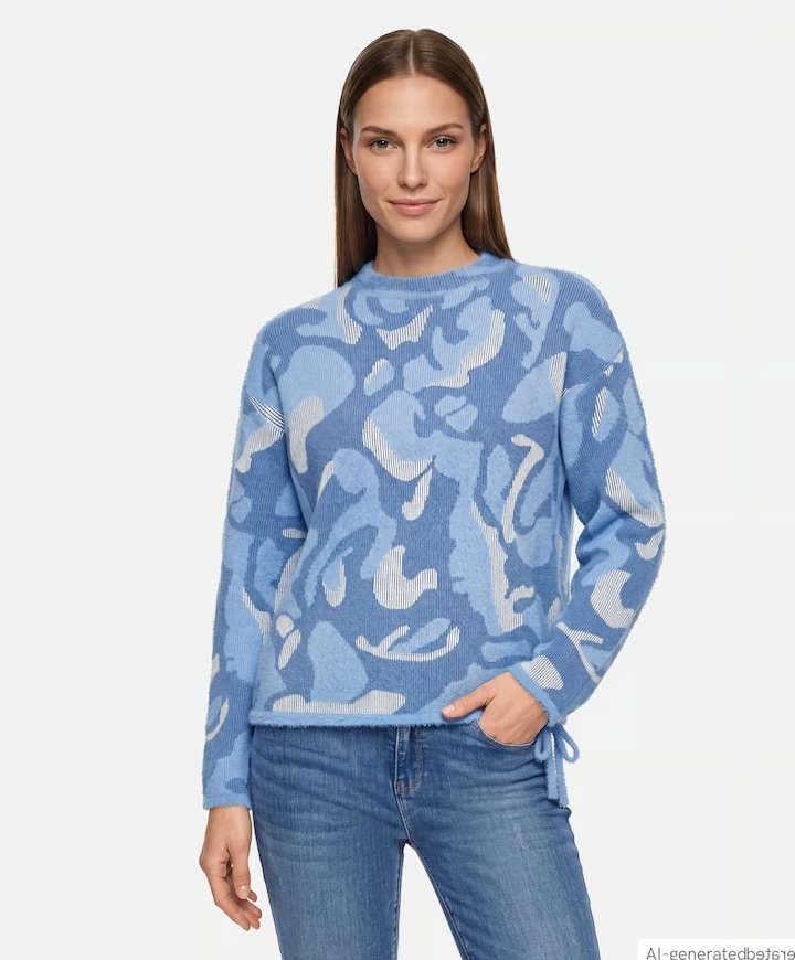 Dames trui blauw