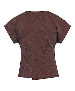 Dames vest bruin