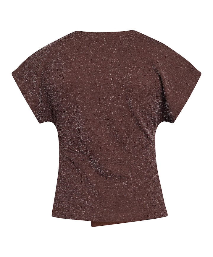 Dames vest bruin