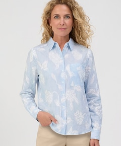 Dames blouse blauw