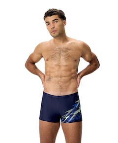 Heren zwemshort blauw