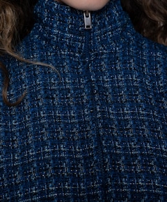 Dames jas blauw