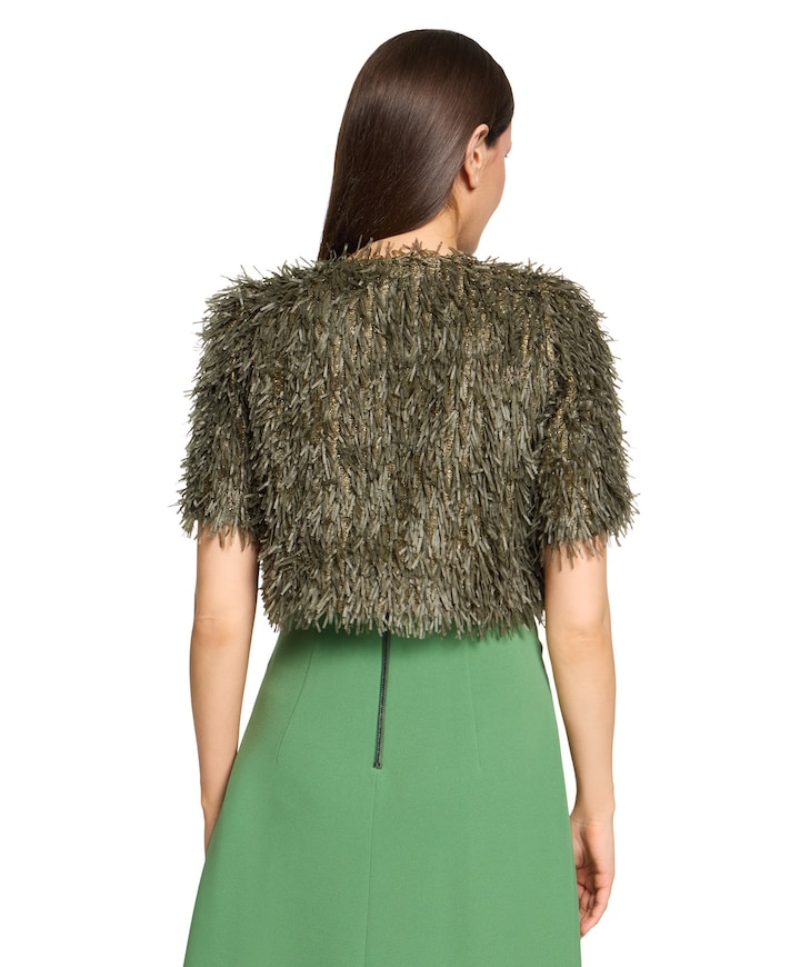 Dames jas groen