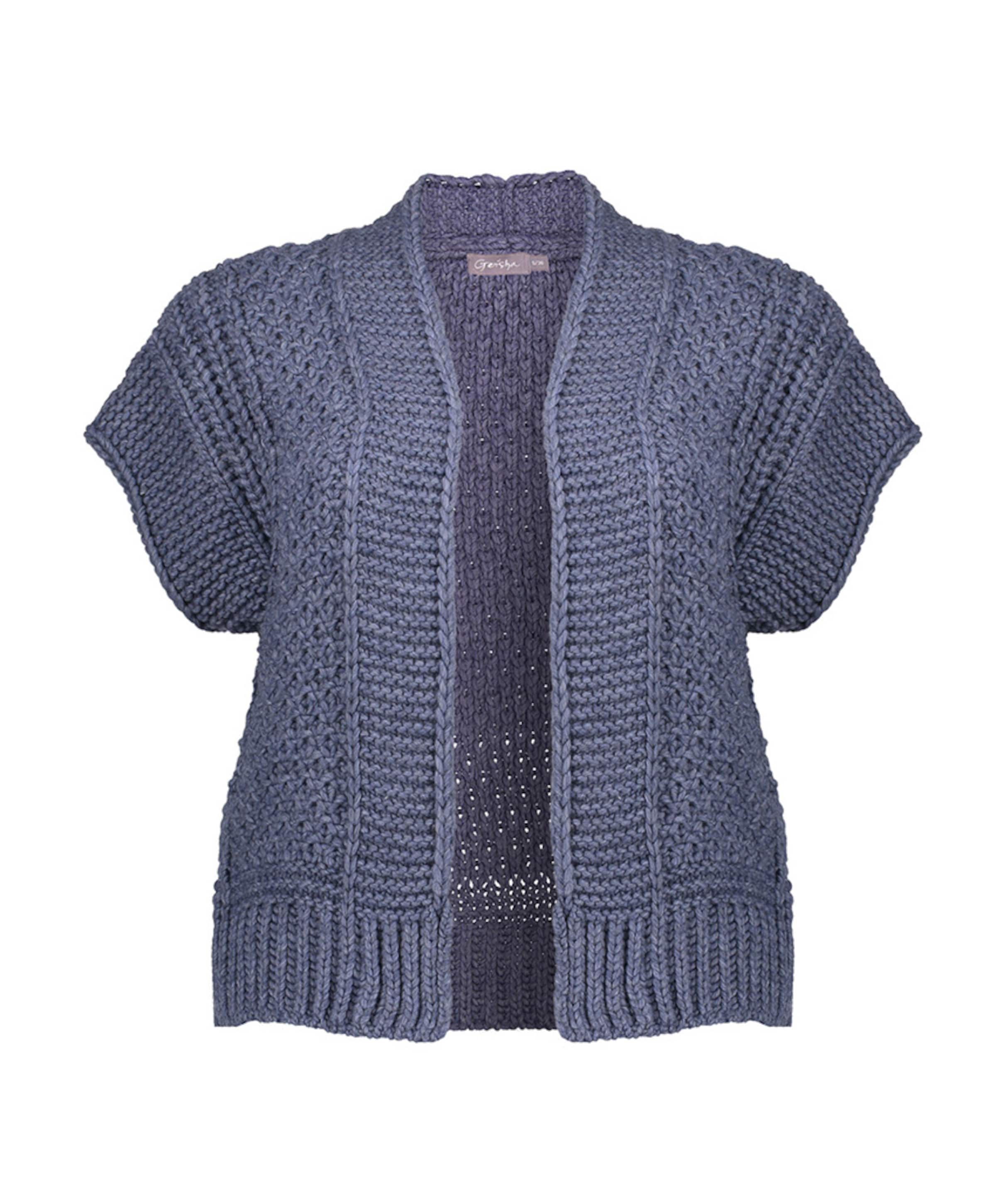 Dames vest blauw
