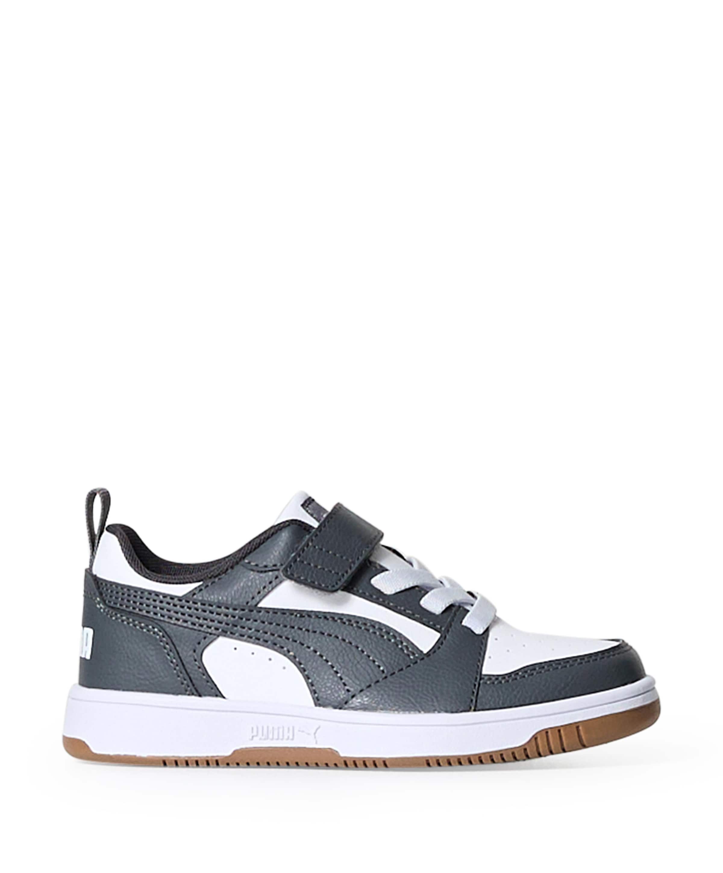 Puma Rebound V6 Lo AC+ PS jongens sneakers grijs