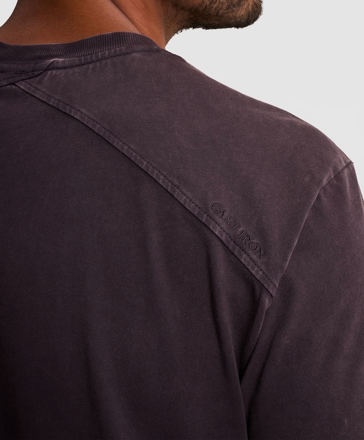 Heren T-shirt paars
