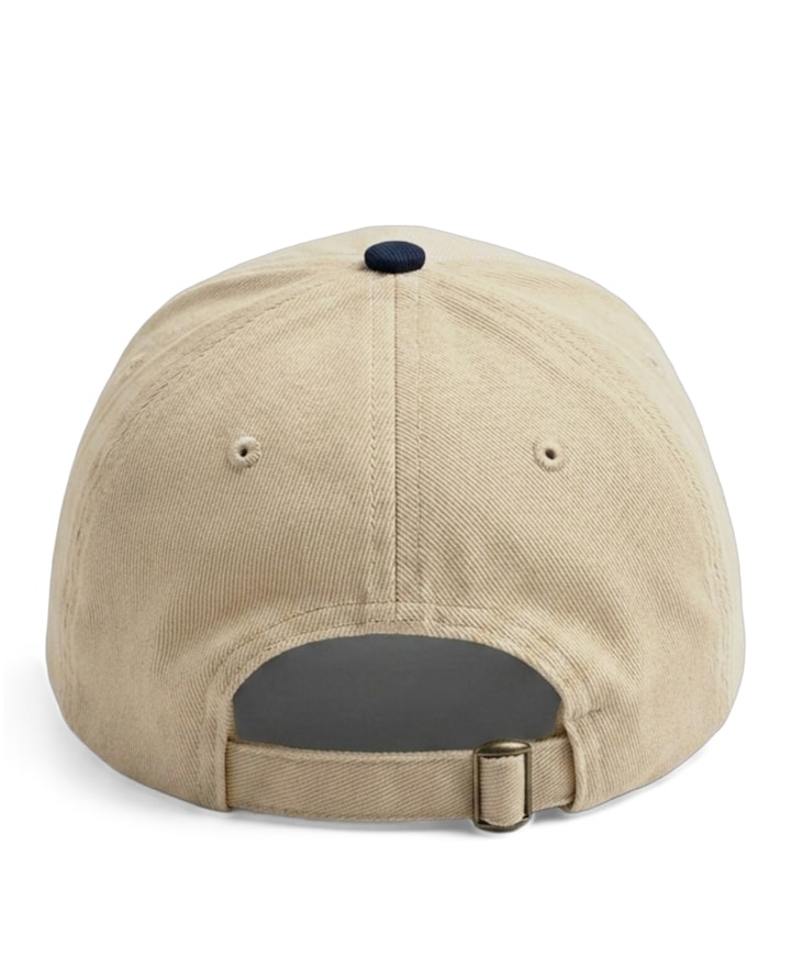 Heren hoofdaccessoire beige