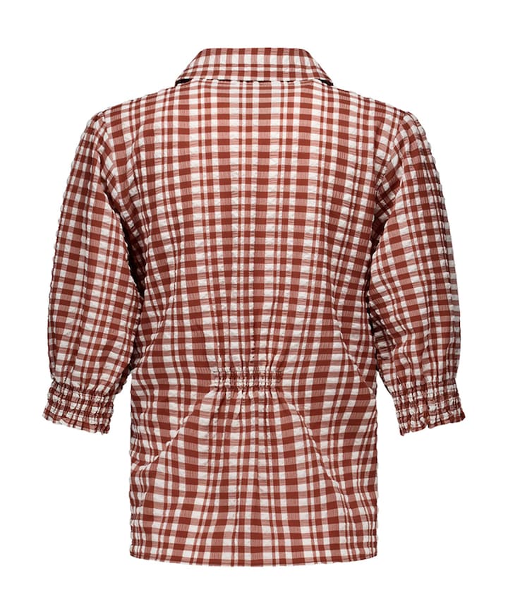 Dames blouse brique