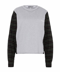 Dames longsleeve grijs