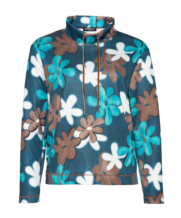 Dames longsleeve blauw