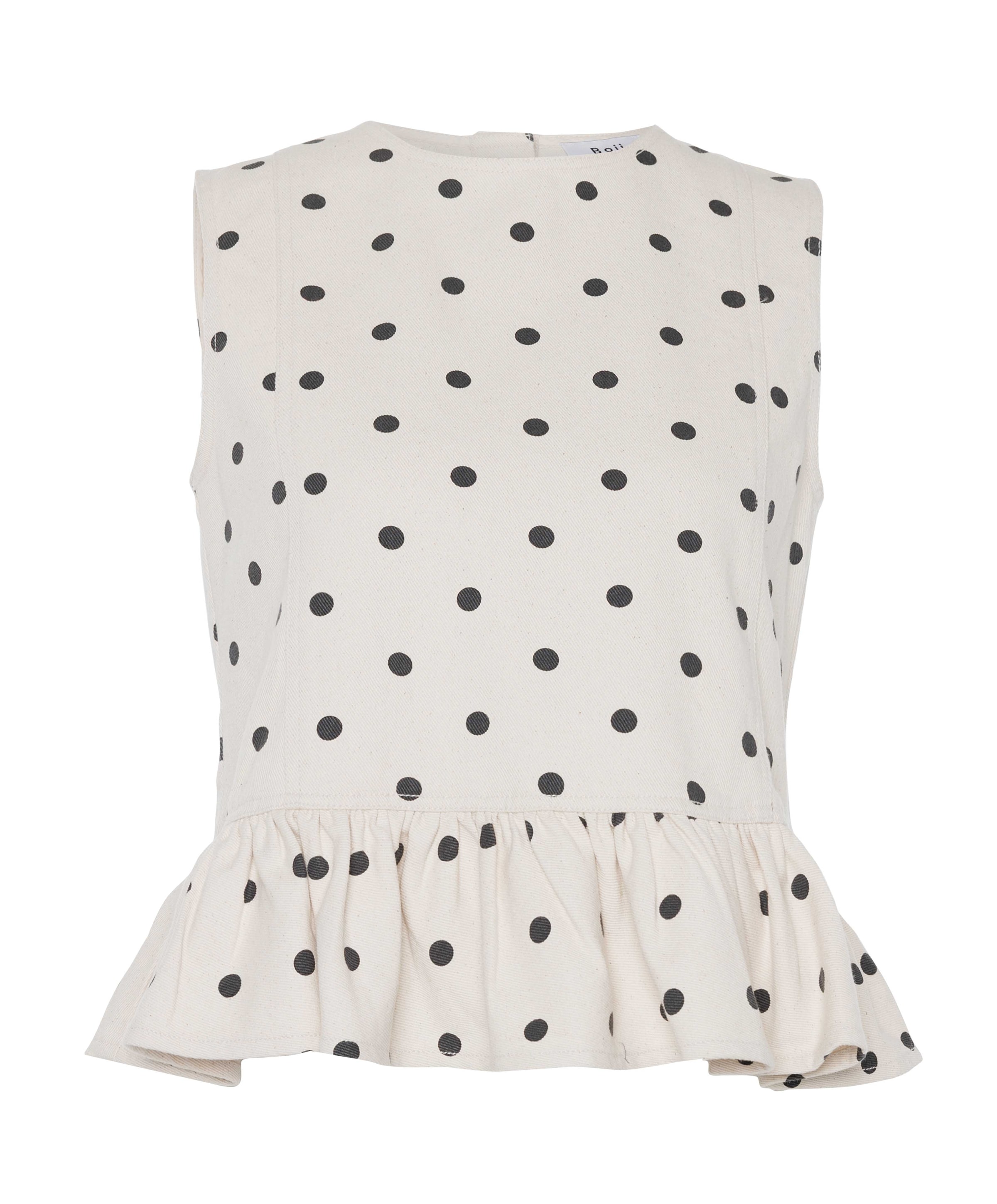 Dames top beige