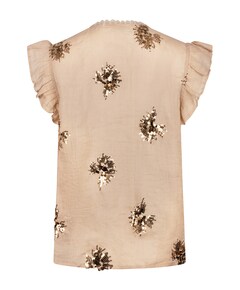 Dames top beige