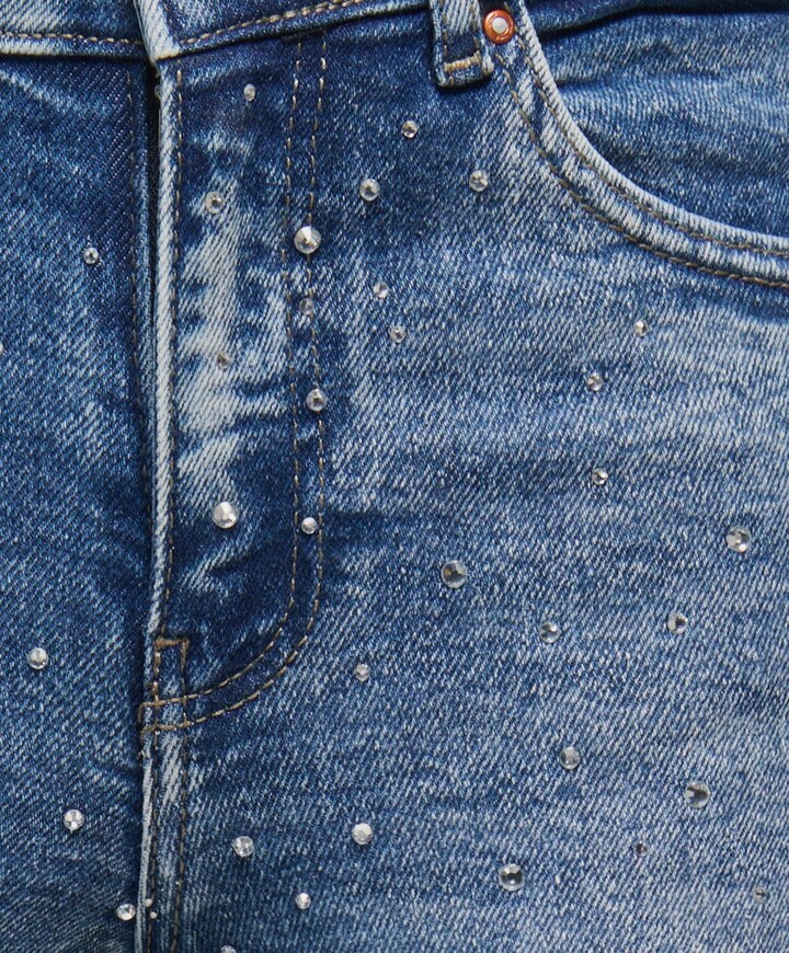 KOGJUICY RHS WIDE LEG DNM CRO557 NO meisjes jeans blauw