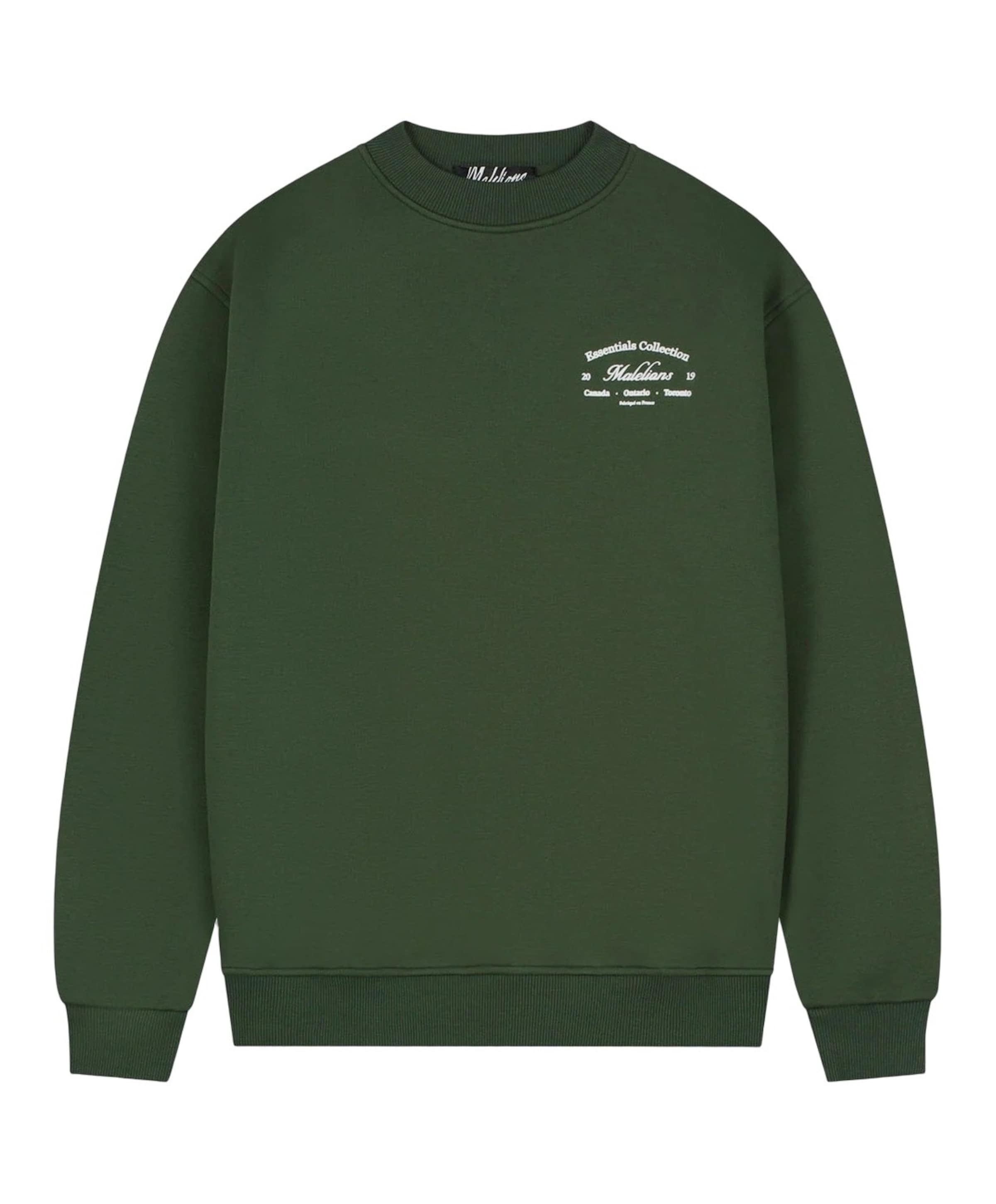 Heren sweater groen