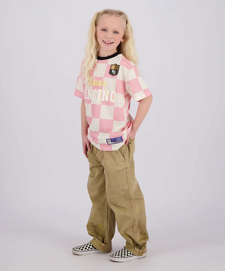 Uniseks T-shirt roze