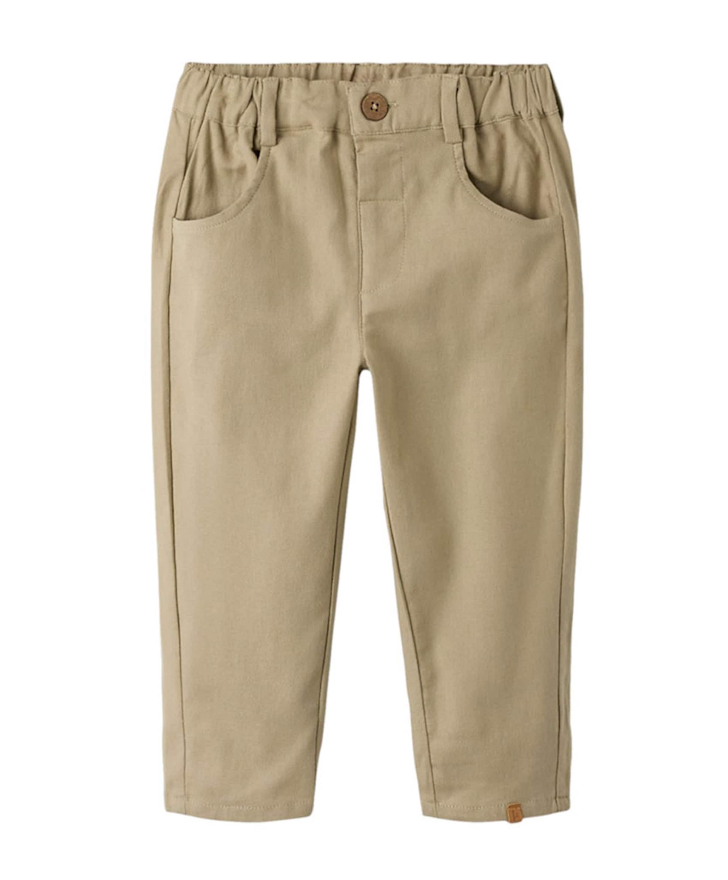 NMMKOA LOOSE PANT LIL meisjes broek beige
