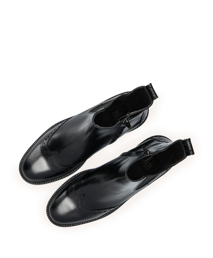 Boots dames enkellaarzen zwart