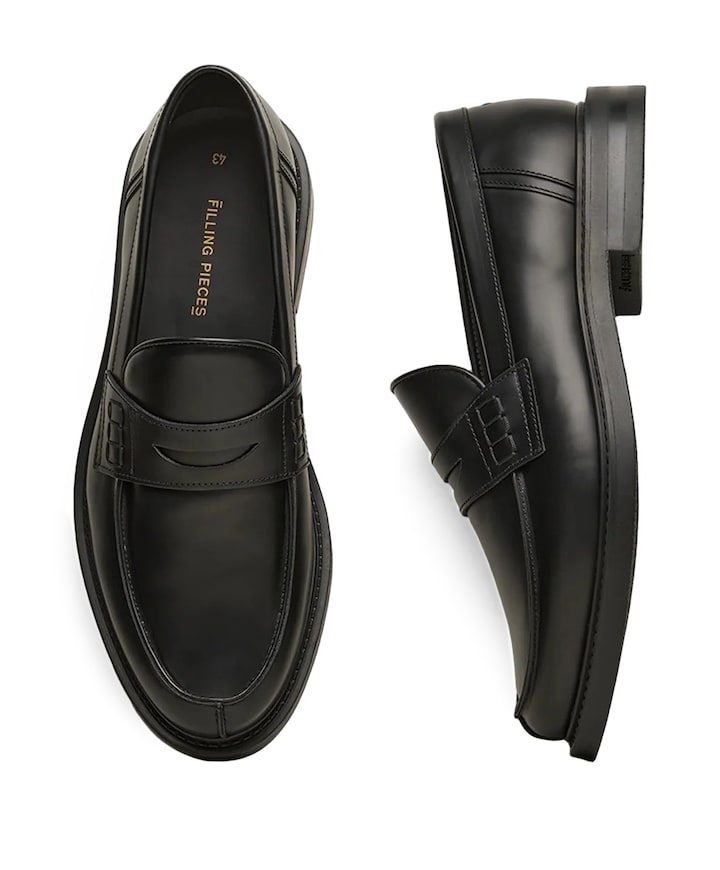 Loafer Polido Minimum Matte heren mocassins zwart