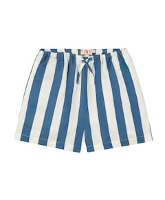 Stripes jongens korte broek blauw