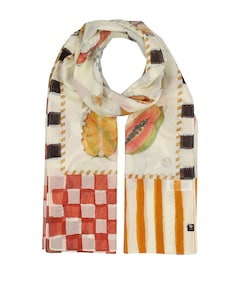 Dames sjaal multicolor