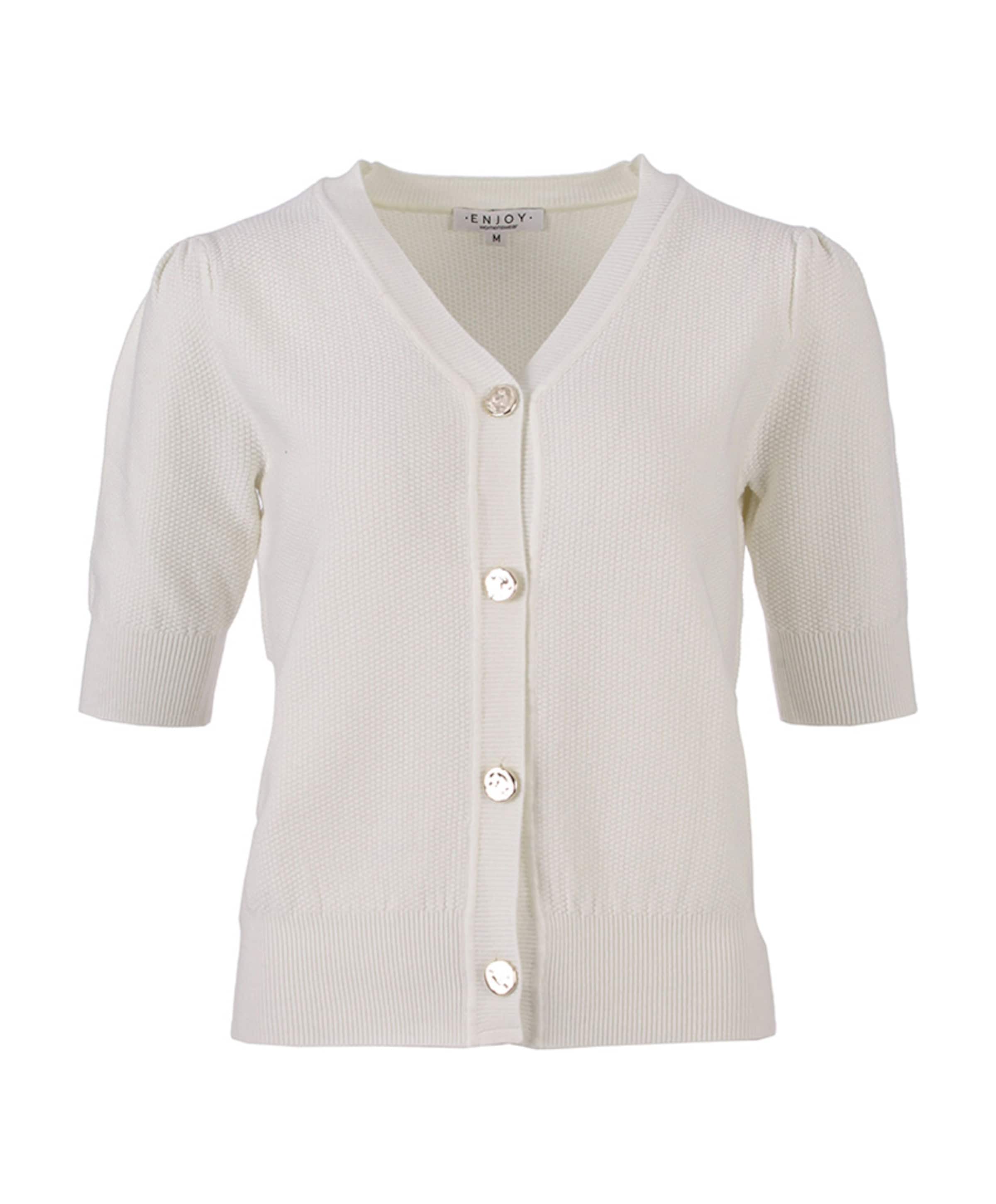 Dames vest ecru