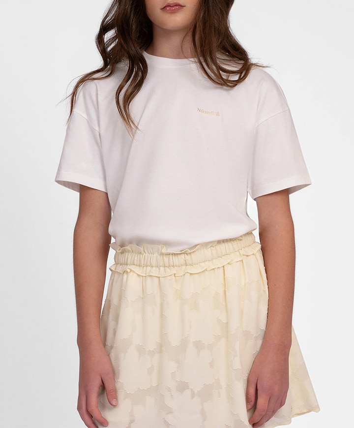 Meisjes T-shirt wit