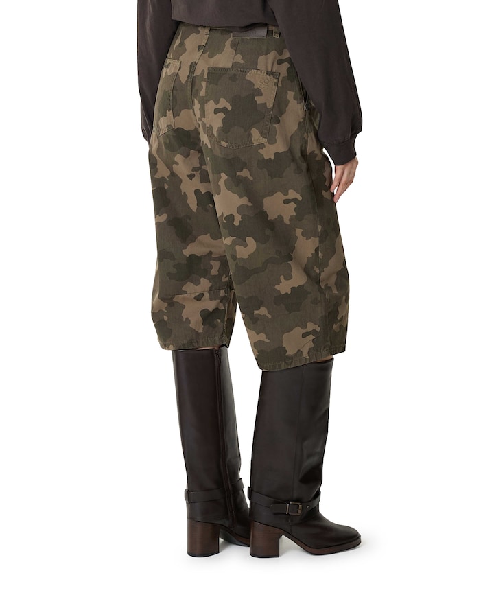 Camouflage MWFroda dames bermuda beige