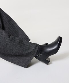 dames enkellaarzen zwart