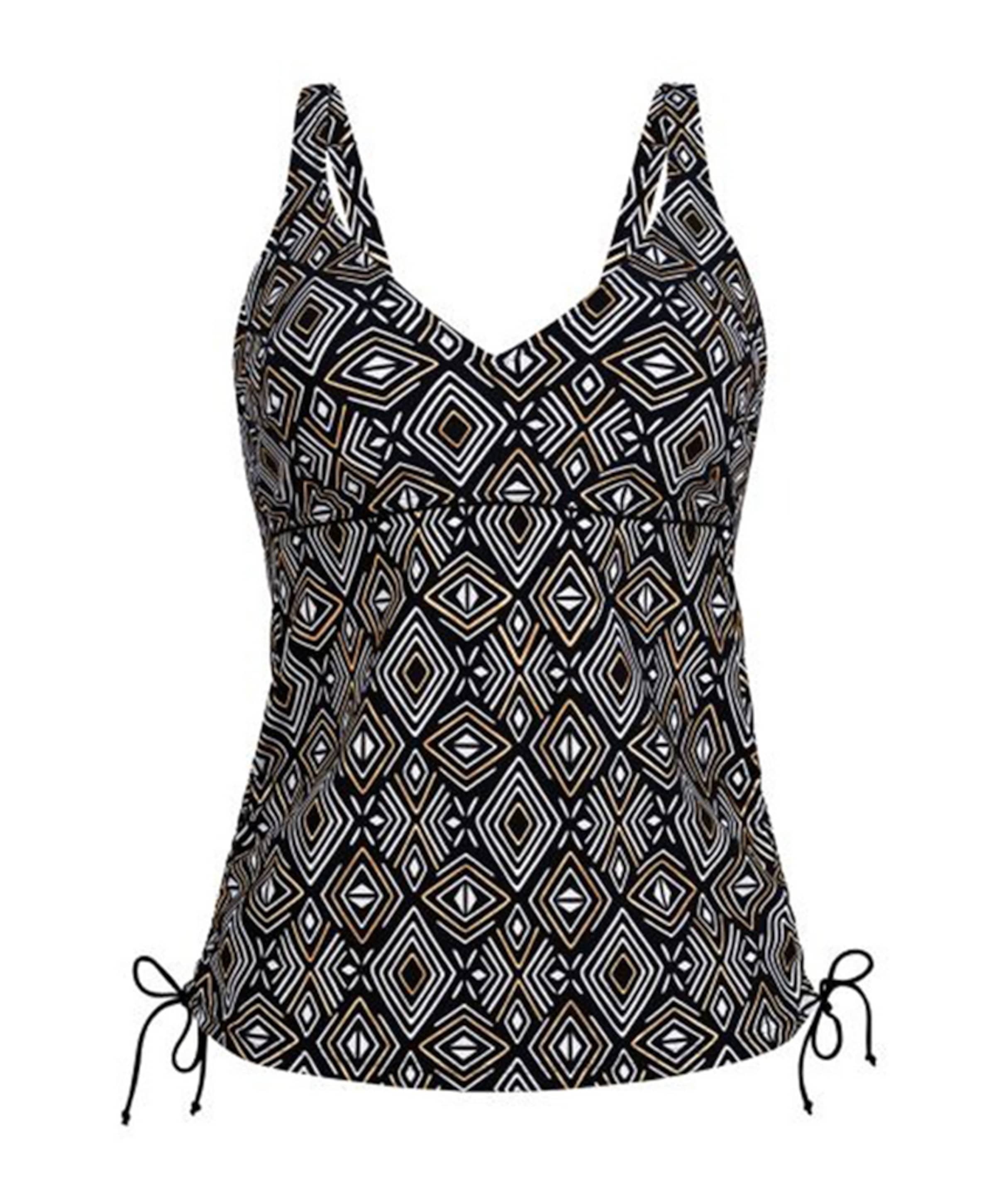 Dames bikinitop zwart