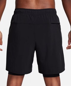 Nike Dri-fit Unlimited Men's 7i 2-i heren shorts zwart