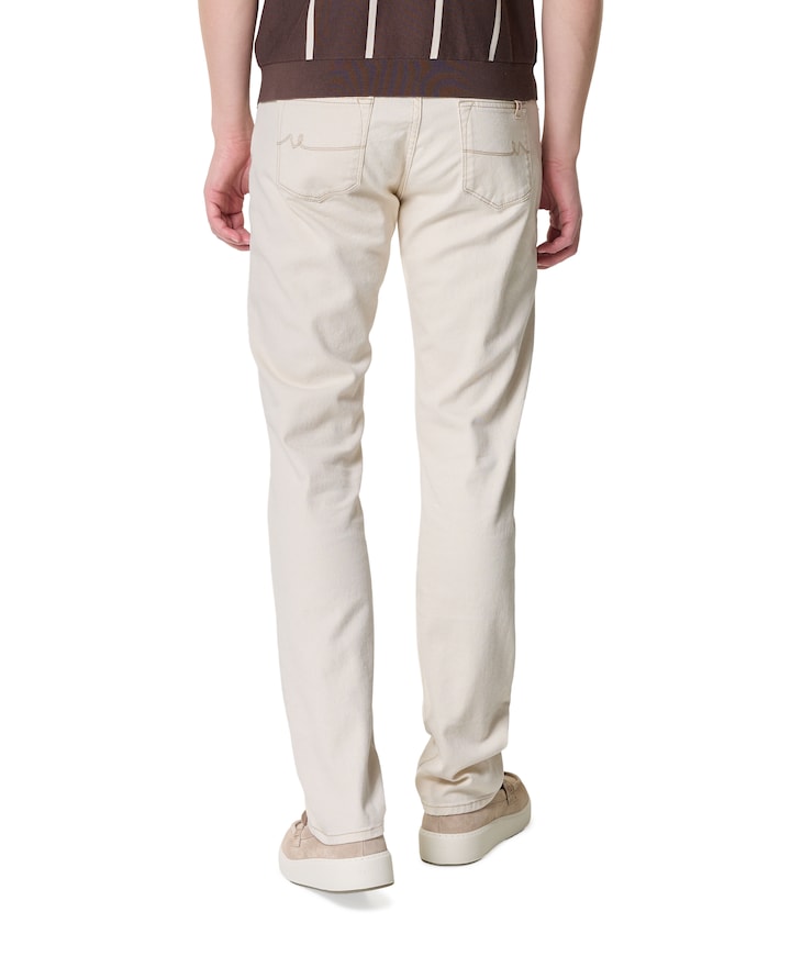 heren jeans beige