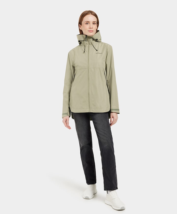 Dames jas groen