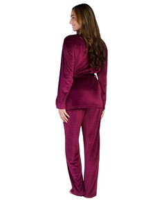 Dames pyjamabroek bordeaux