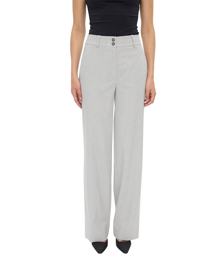 SOPHIAFV 285 CRYSTAL GREY MELANGE dames pantalon grijs