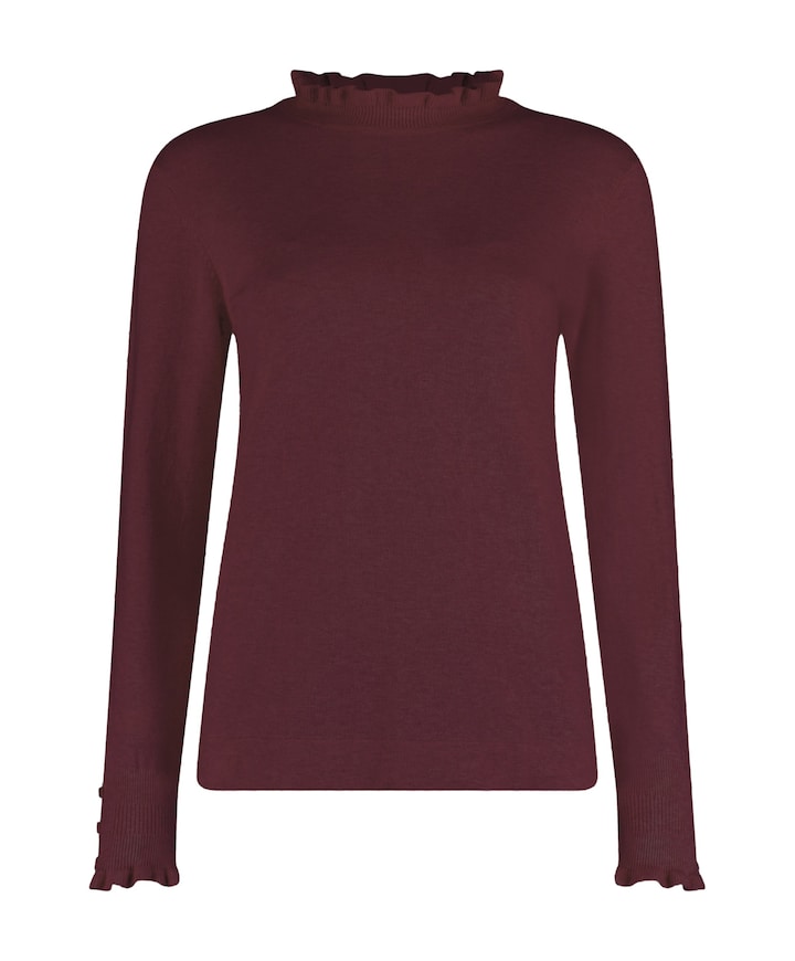 Dames trui bordeaux
