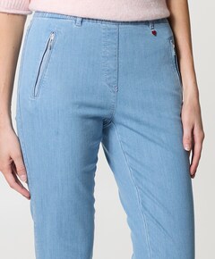 Alice Zip 7/8 dames jeans blauw