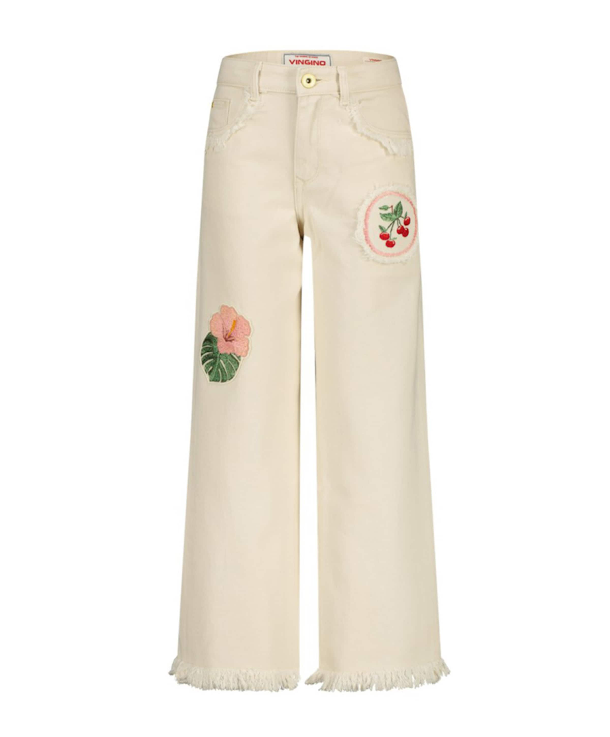 Cassie Special meisjes jeans ecru