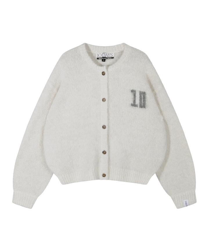 Dames vest ecru