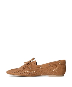 dames loafers bruin