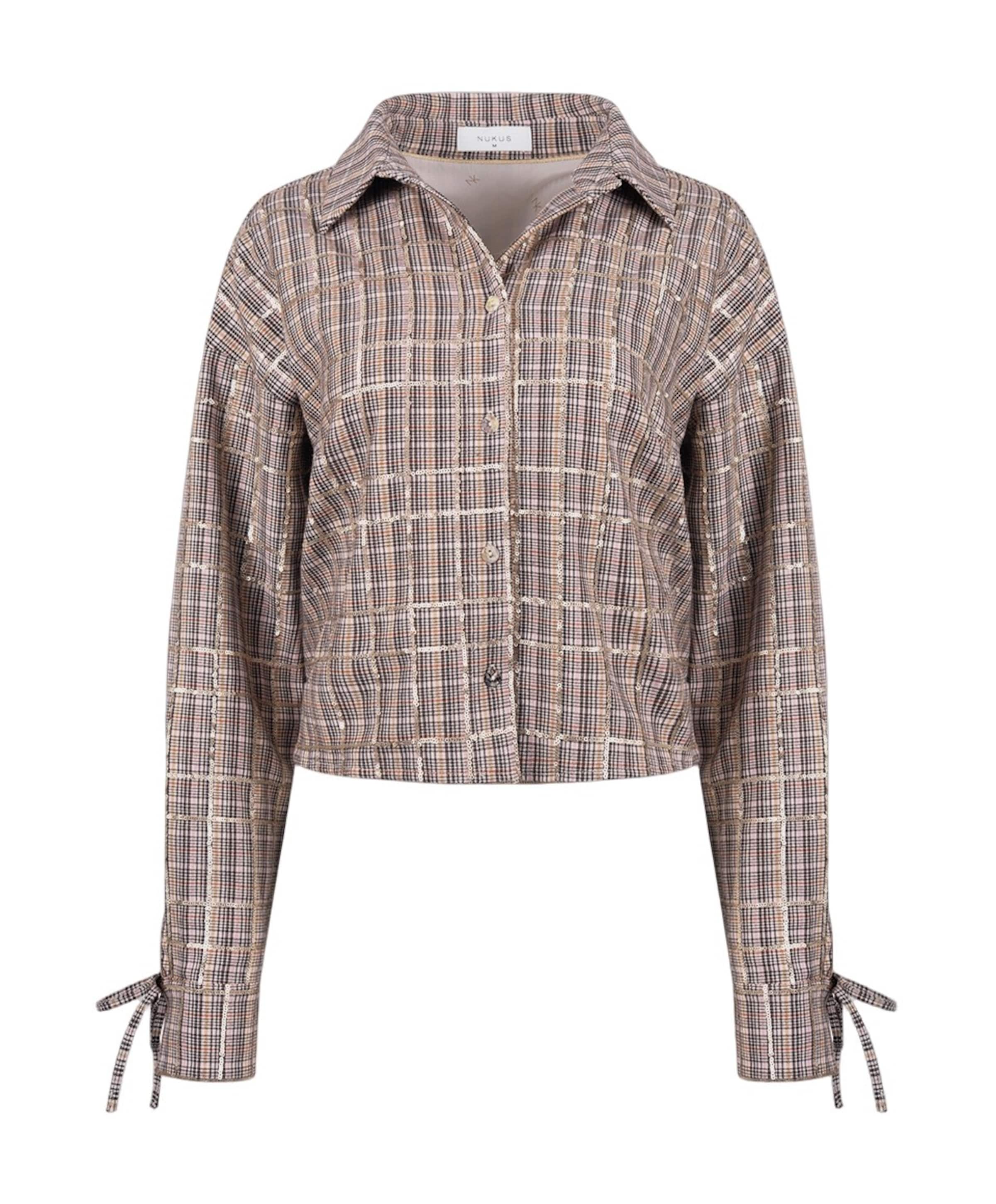 Dames blouse beige