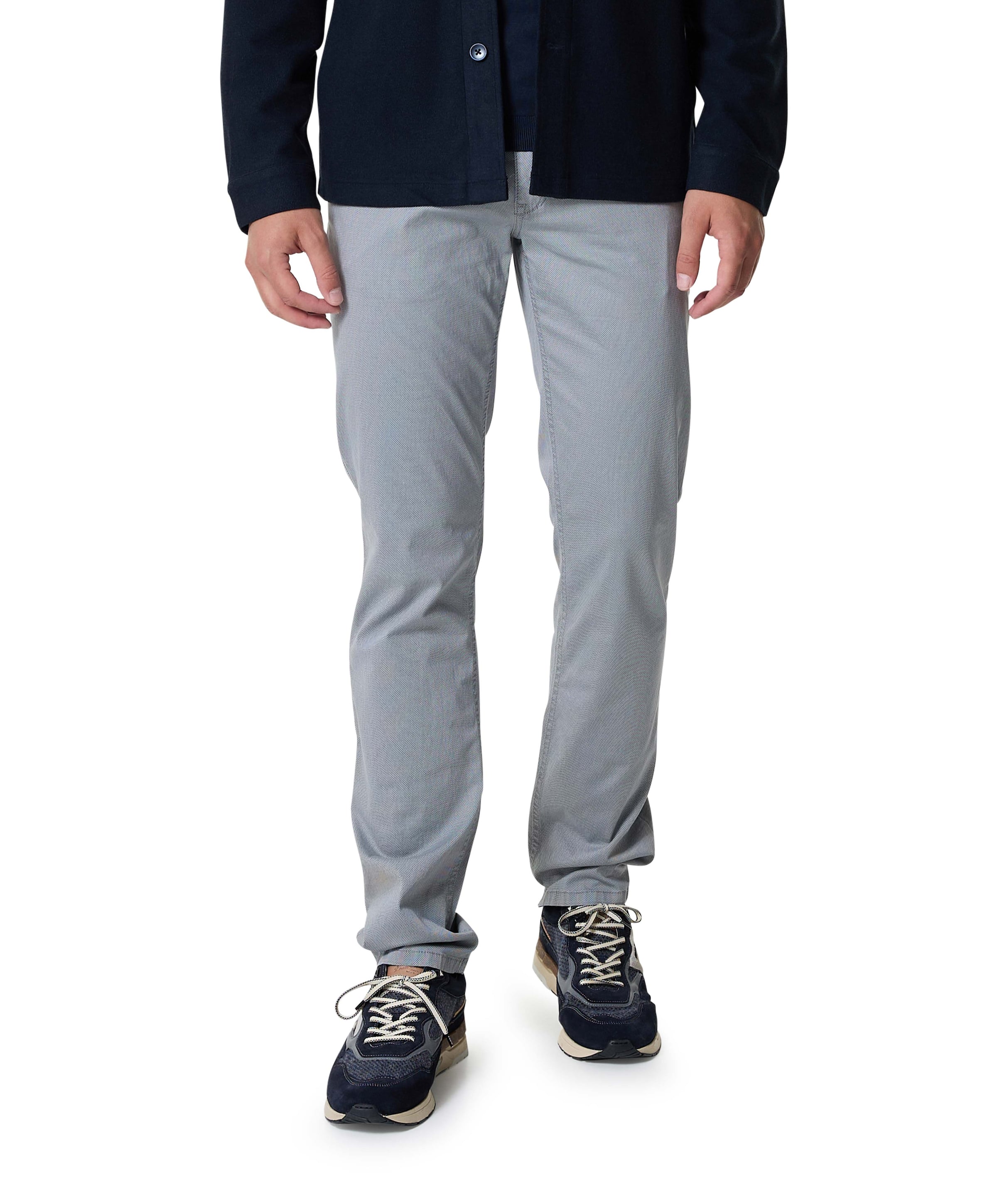 Hose 5-Pocket Modern Fit heren broek grijs