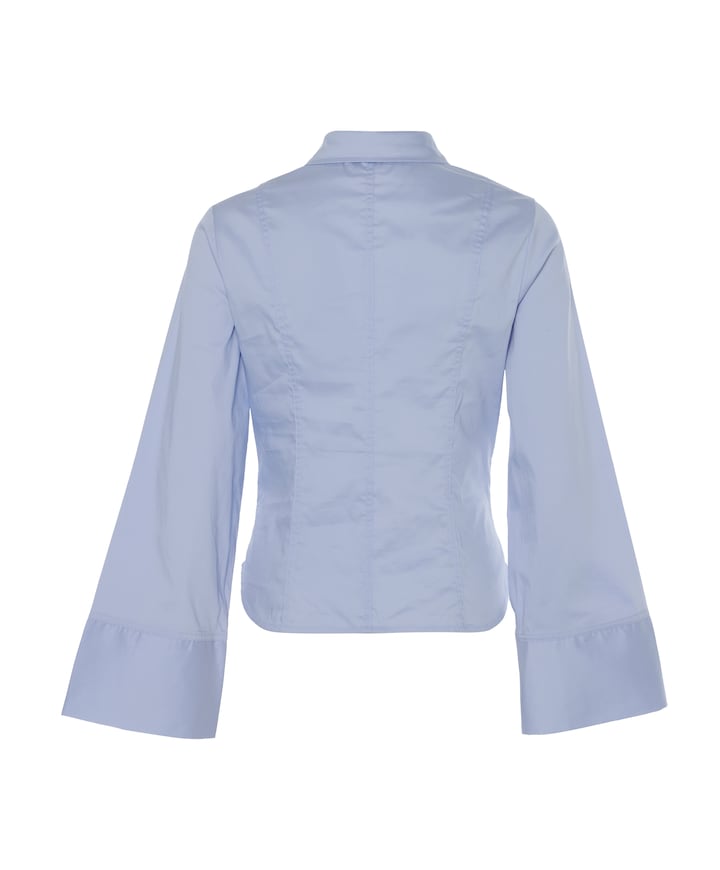 Dames blouse blauw