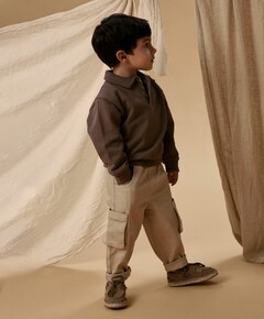 Meisjes sweater bruin