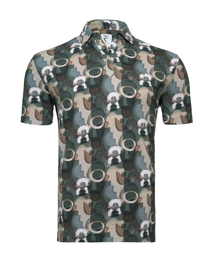 Heren polo groen