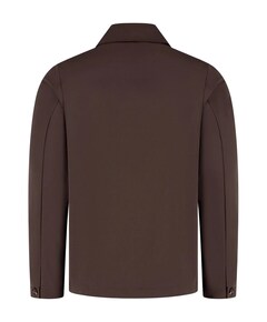 Heren overshirt bruin