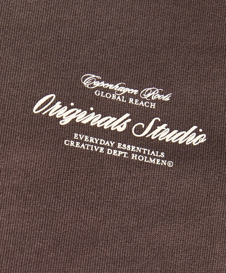Jongens hoodie bruin