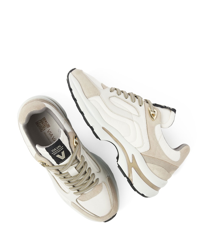 Vesper Macey dames sneakers wit