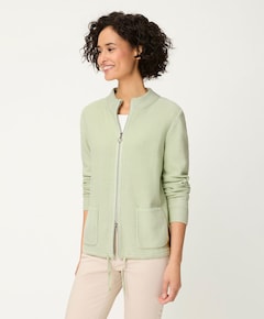 Dames vest groen